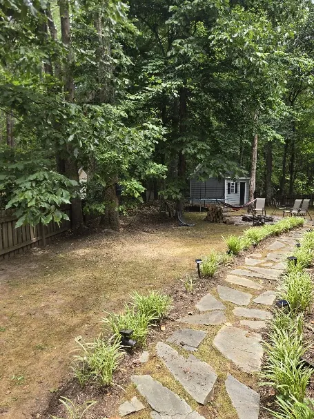 Before & After project photo from RTP, NC